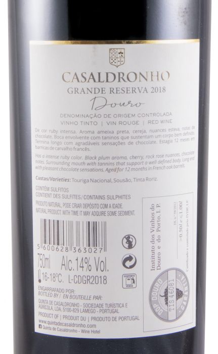 2018 Casaldronho Grande Reserva tinto