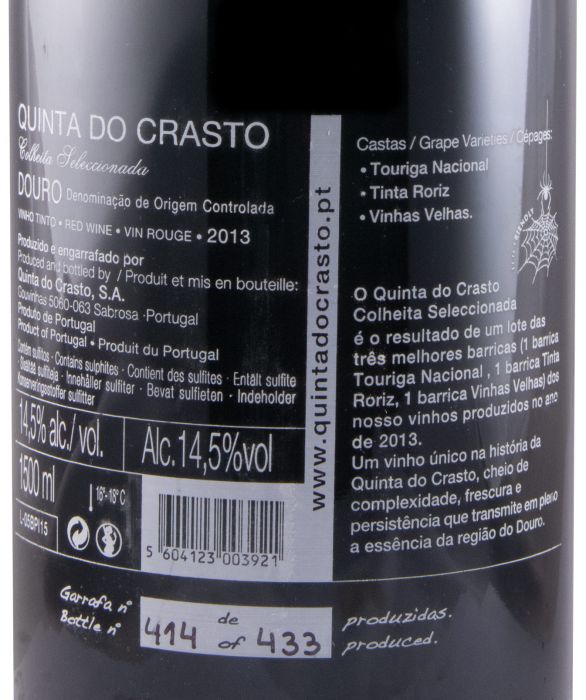 2013 Quinta do Crasto Colheita Selecionada tinto 1,5L