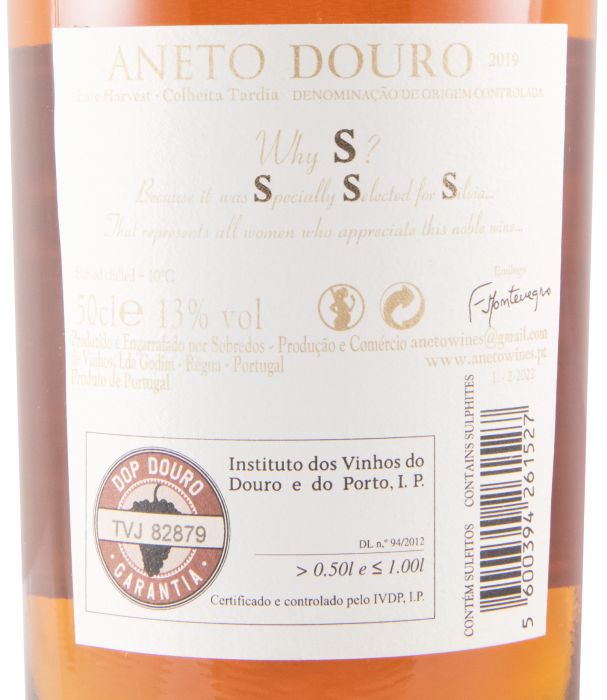 2019 Aneto S Special Edition Late Harvest white 50cl