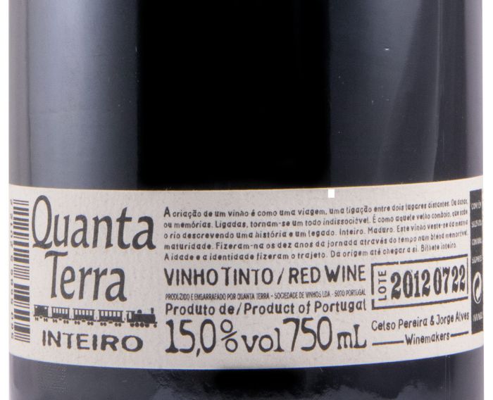 2012 Quanta Terra Inteiro tinto