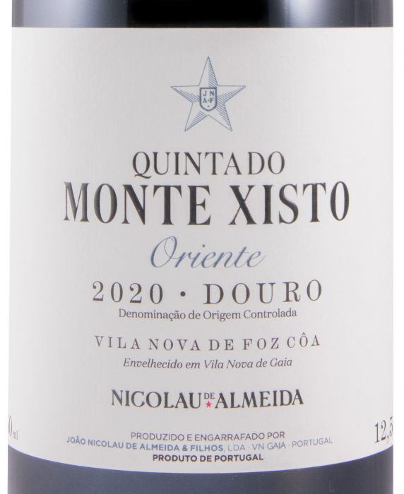 2020 Quinta do Monte Xisto Oriente organic red