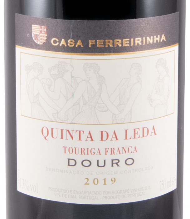 2019 Casa Ferreirinha Quinta da Leda Touriga Franca red