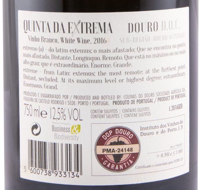 2016 Quinta da Extrema 1ª Edição branco