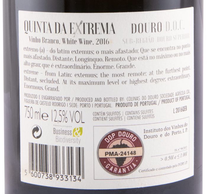 2016 Quinta da Extrema Edição I branco