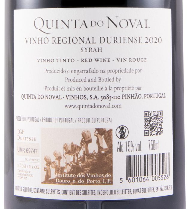 2020 Quinta do Noval Syrah tinto