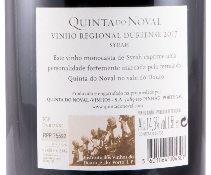 2017 Quinta do Noval Syrah tinto 1,5L