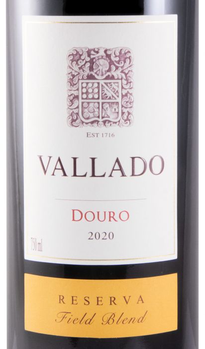 2020 Vallado Reserva red