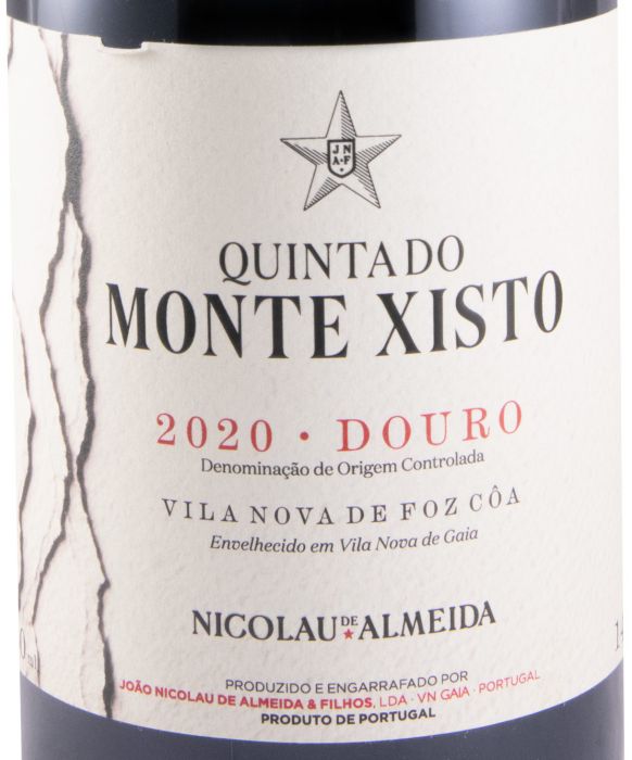 2020 Quinta do Monte Xisto organic red