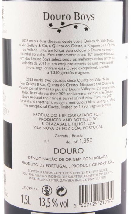 2021 Douro Boys Anniversary Cuvée red 1.5L