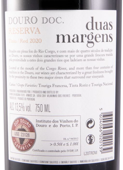 2020 Duas Margens Reserva red