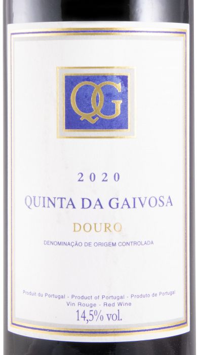 2020 Quinta da Gaivosa red