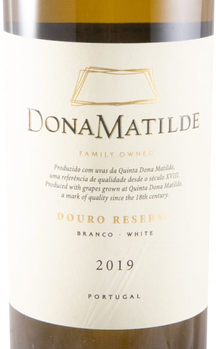 2019 Dona Matilde Reserva white