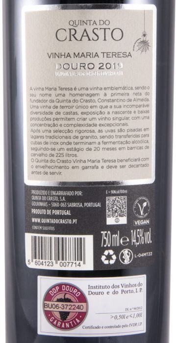 2019 Quinta do Crasto Maria Teresa tinto