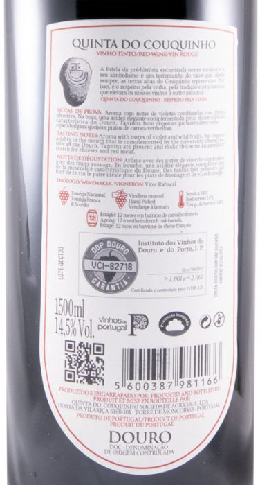 2020 Quinta do Couquinho tinto 1,5L
