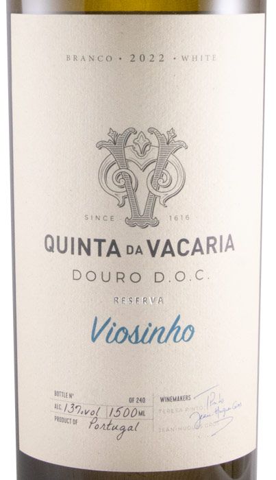 2022 Quinta da Vacaria Viosinho Reserva white 1.5L