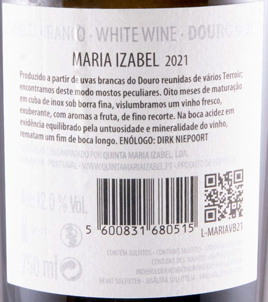 2021 Maria Izabel white