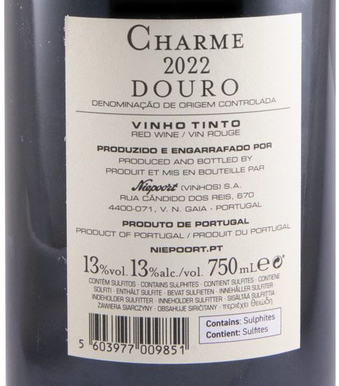 2022 Niepoort Charme tinto