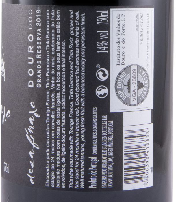 2019 Desafinado Grande Reserva red