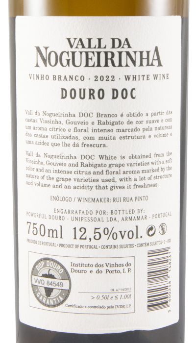2022 Vall da Nogueirinha branco