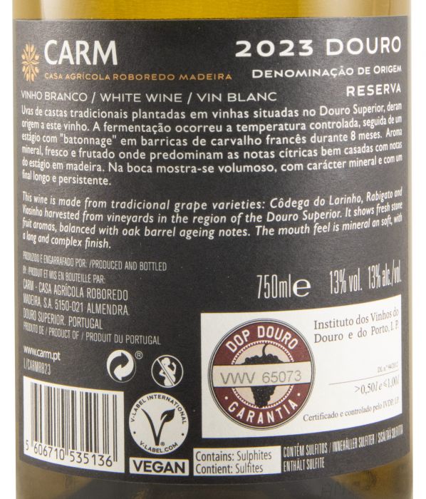 2023 CARM Reserva branco