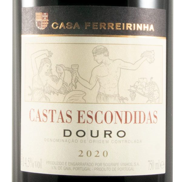 2020 Casa Ferreirinha Castas Escondidas red
