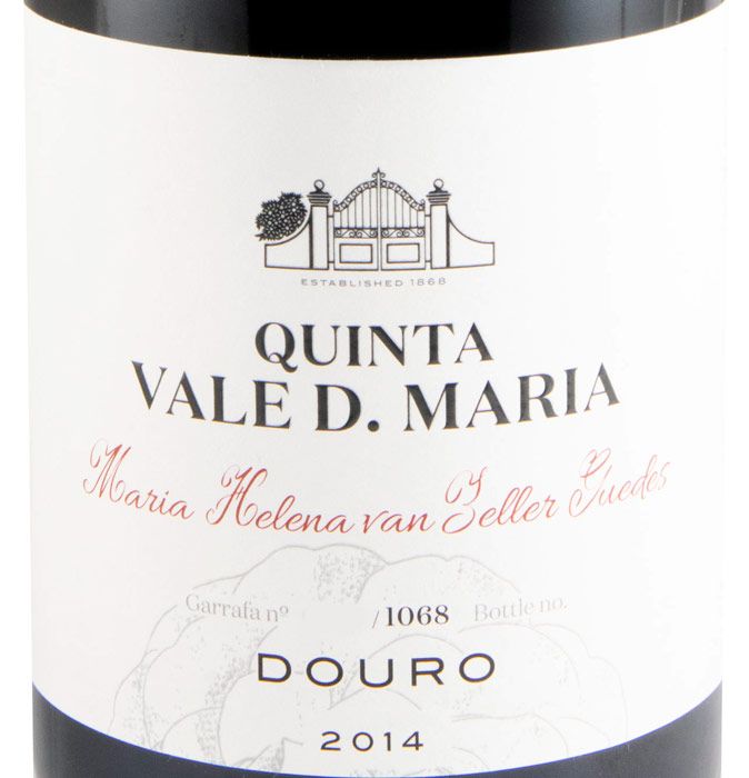 2014 Quinta Vale D. Maria Maria Helena Van Zeller Guedes tinto