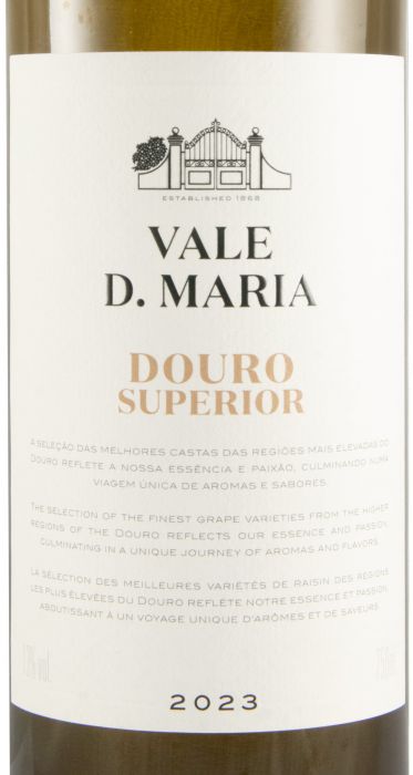 2023 Vale D. Maria Douro Superior branco