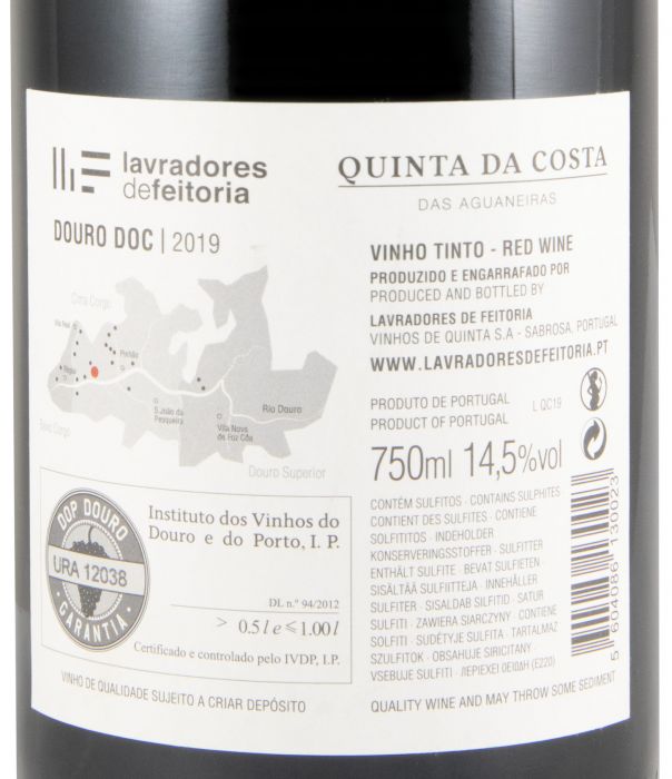 2019 Lavradores de Feitoria Quinta da Costa das Aguaneiras tinto