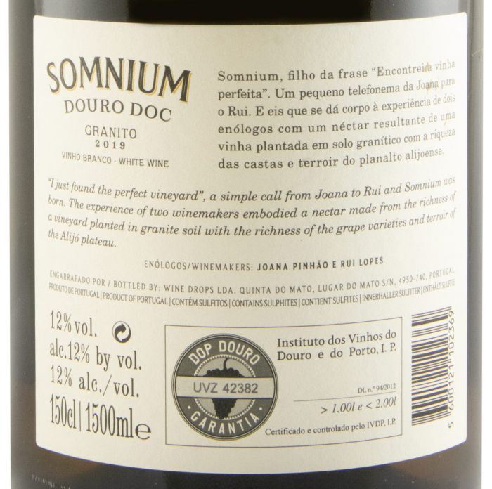 2019 Somnium Granito branco 1,5L