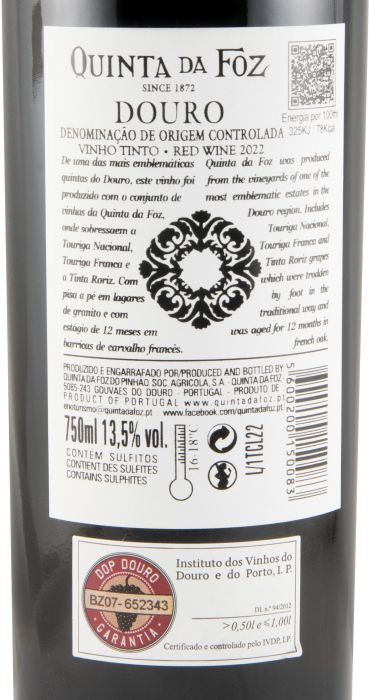 2022 Quinta da Foz tinto