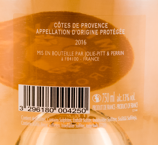 2016 Miraval Côtes de Provence rosé