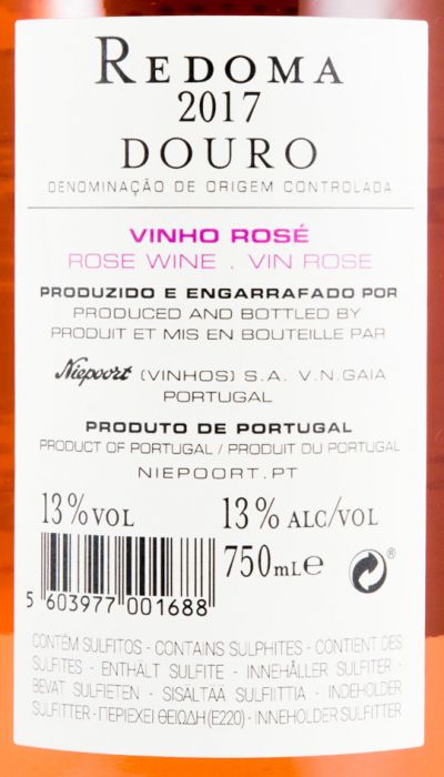 2017 Niepoort Redoma rosé