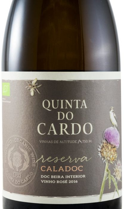 2016 Quinta do Cardo Reserva Caladoc organic rosé