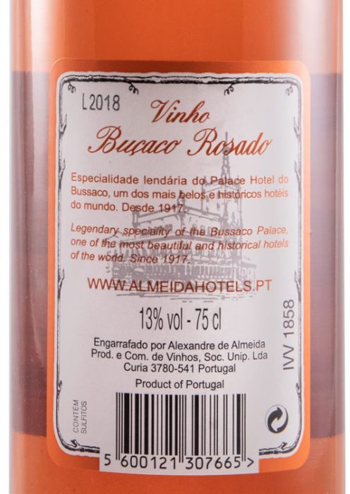 2018 Buçaco Reservado rosé