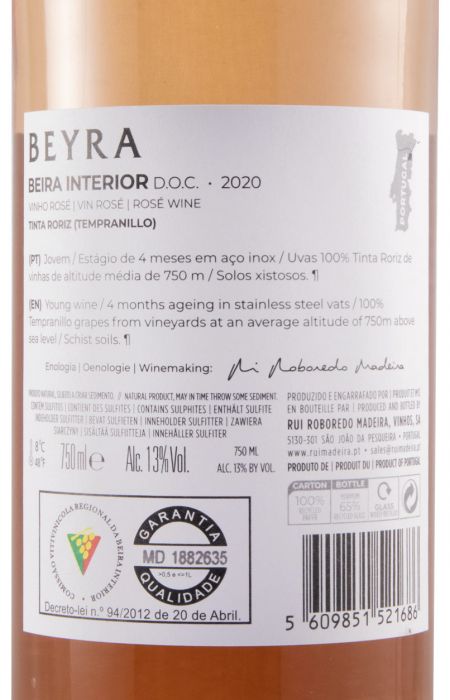 2020 Beyra rosé