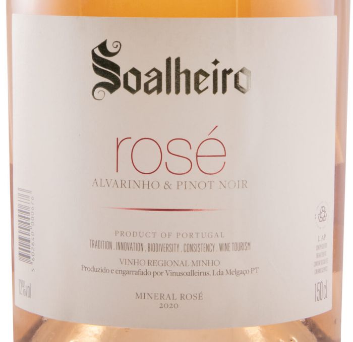 2020 Soalheiro Alvarinho rosé 1,5L