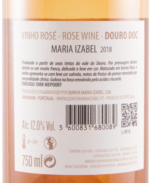 2018 Maria Izabel rosé