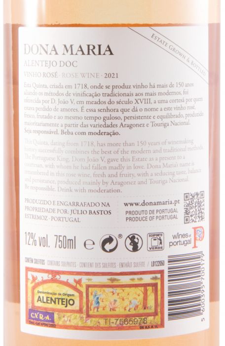 2021 Júlio Bastos Dona Maria rosé