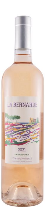 2021 Domaine La Bernarde Les Hauts du Luc Côtes de Provence organic rosé