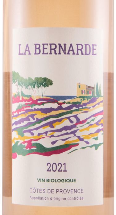 2021 Domaine La Bernarde Les Hauts du Luc Côtes de Provence biológico rosé