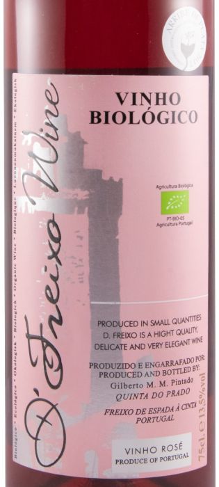 D'Freixo Wine organic rosé