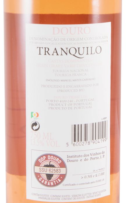 2020 Tranquilo rosé