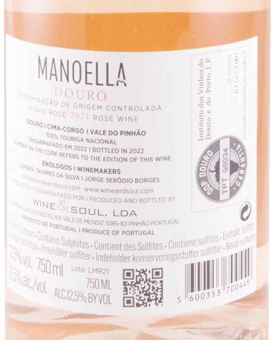 2021 Manoella rosé