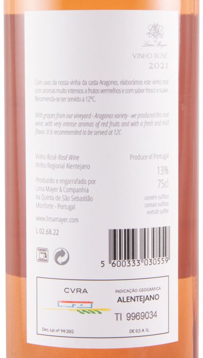 2021 Lima Mayer rosé
