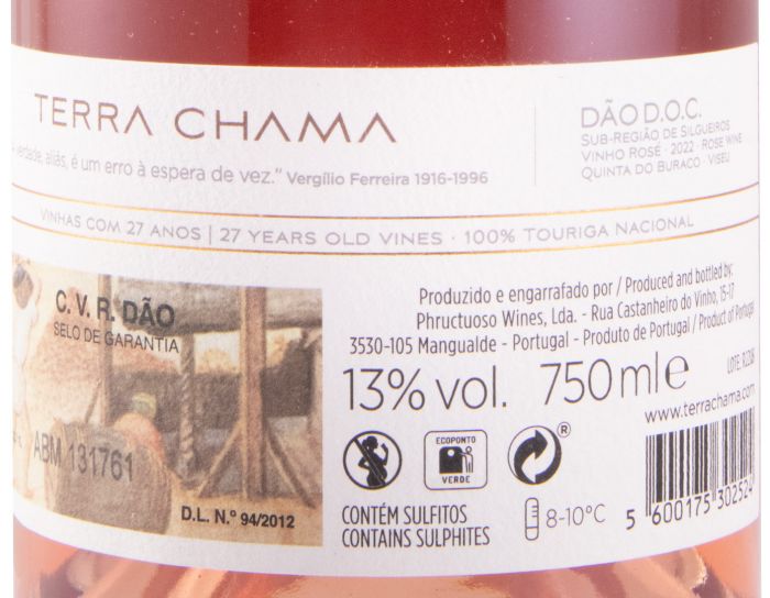 2022 Terra Chama Touriga Nacional rosé