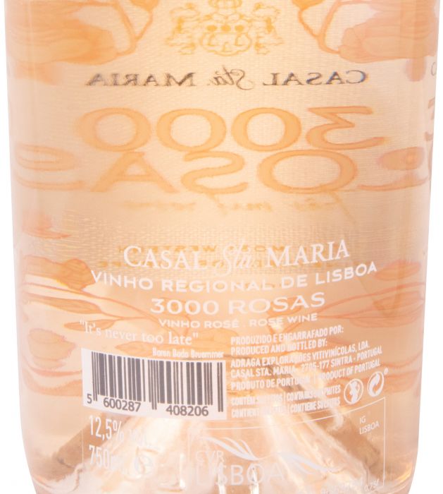 2021 Casal Sta. Maria 3000 Rosas rosé