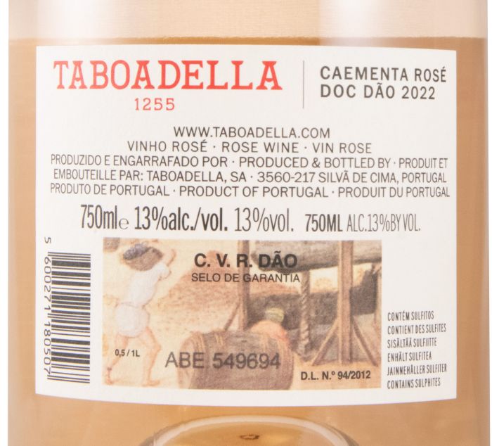 2022 Taboadella Caementa rosé
