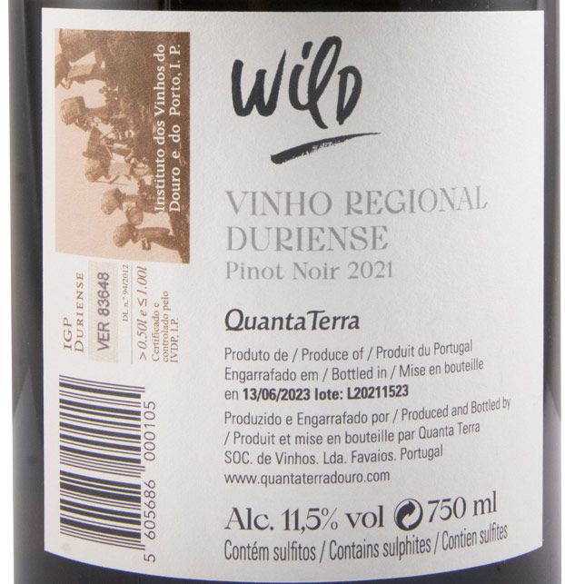 2021 Quanta Terra Wild Pinot Noir rosé