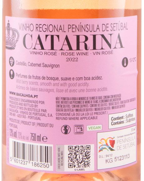 2022 Bacalhôa Catarina rosé