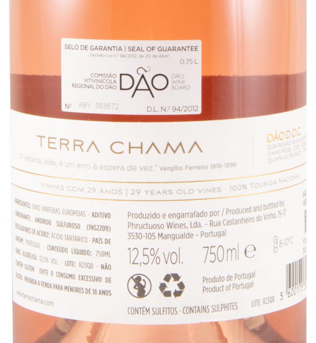 2023 Terra Chama Touriga Nacional rosé